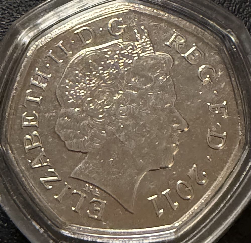 2011 Olympics Boxing 50p  coin collectible - Main Image 2
