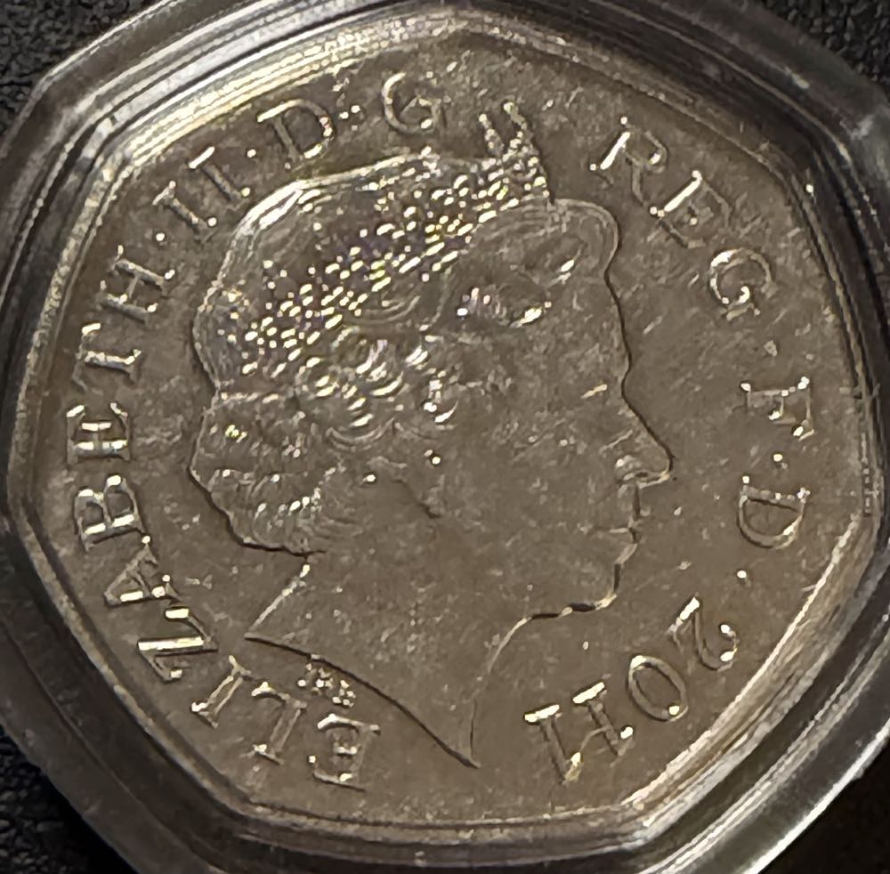 2011 Olympics Modern Pentathlon 50p  coin collectible - Main Image 2