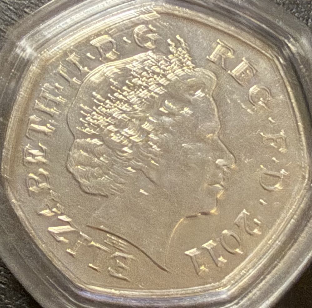 2011 Olympics Sailing 50p  coin collectible - Main Image 2