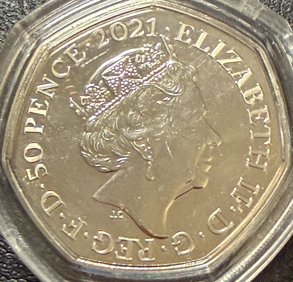 2021 Decimal Day 50p  coin collectible - Main Image 2