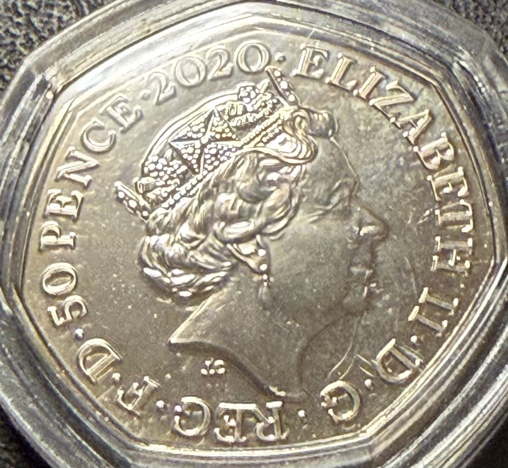 2020 Christopher Robin 50p  coin collectible - Main Image 2
