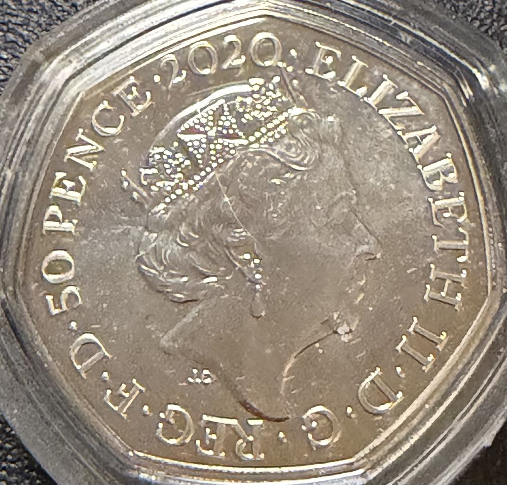 2020 Winnie The Pooh 50p  coin collectible - Main Image 2