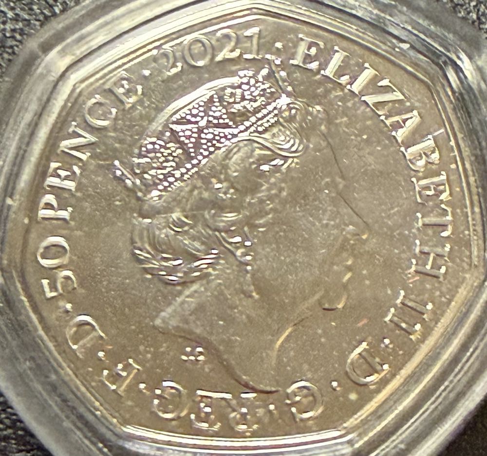 2021 Tigger 50p  coin collectible - Main Image 2