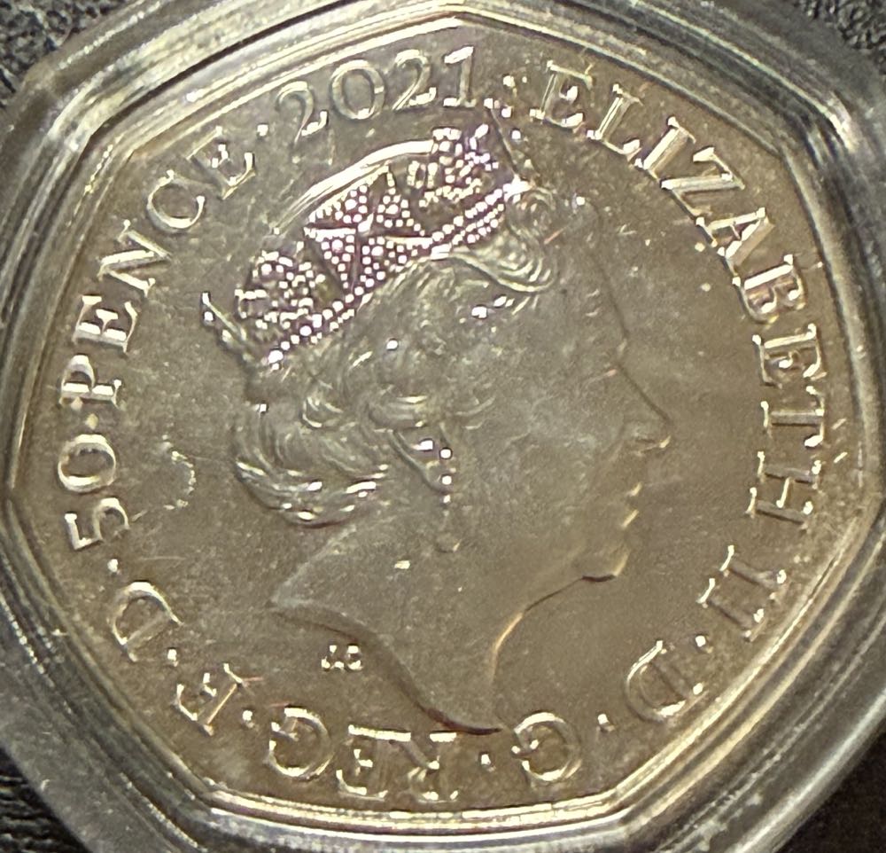 2021 Winnie The Pooh & Friends 50p  coin collectible - Main Image 2