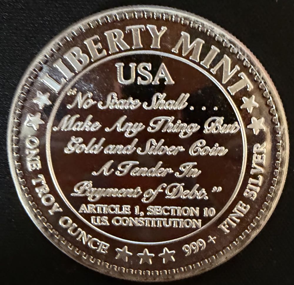Liberty Mint Round  coin collectible - Main Image 2