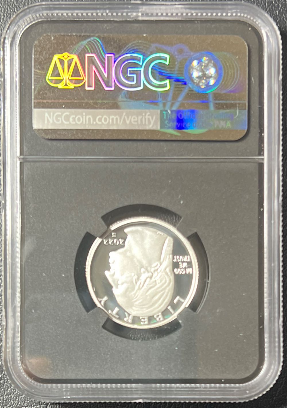 2022 S Maya Angelou Silver Quarter NGC PF70 ULTRA CAMEO  coin collectible - Main Image 2
