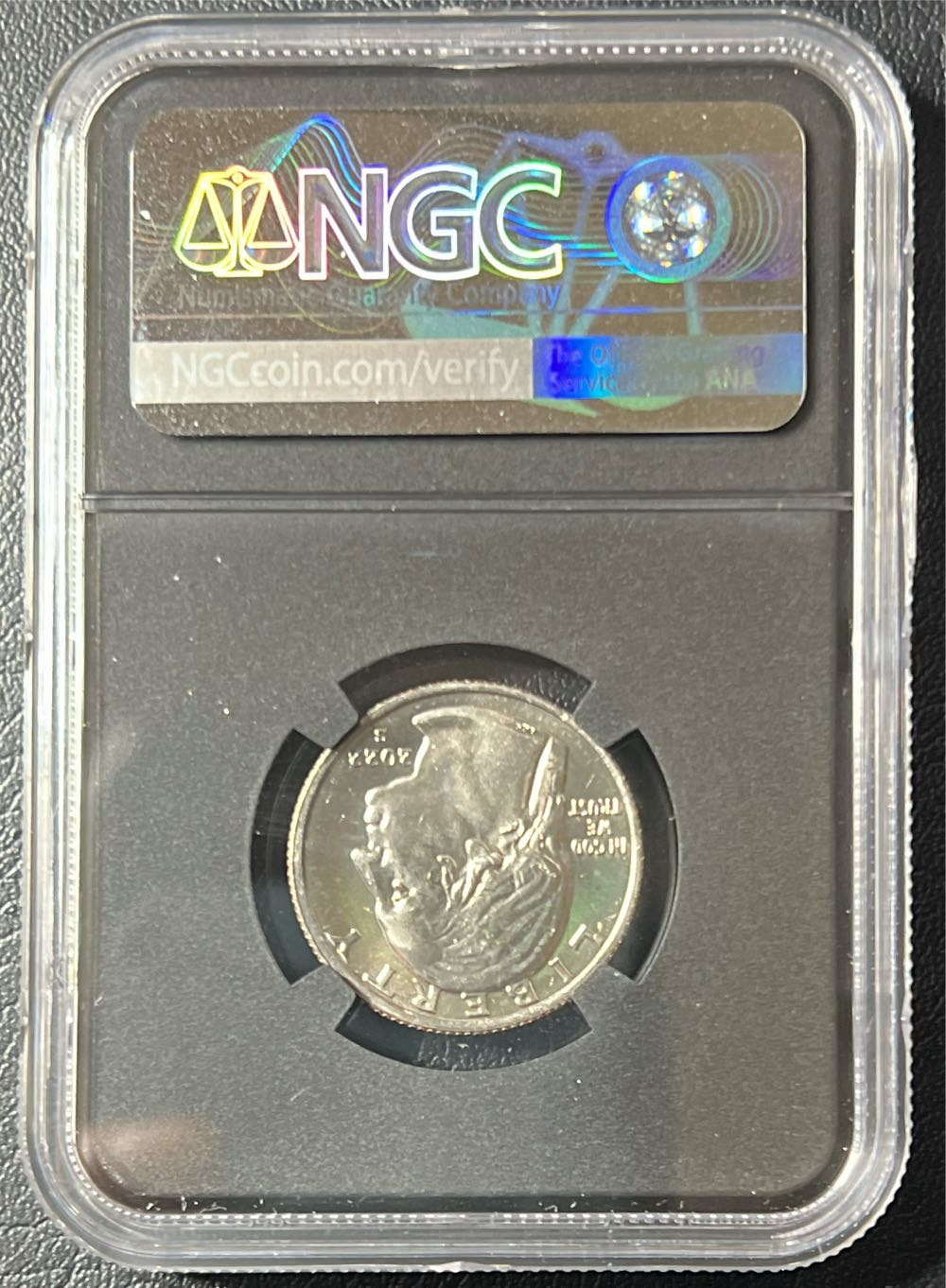 2022 S Maya Angelou Quarter NGC MS66  coin collectible - Main Image 2