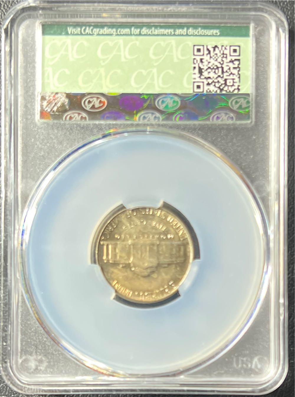 1956 Jefferson Nickel CAC MS64  coin collectible - Main Image 2