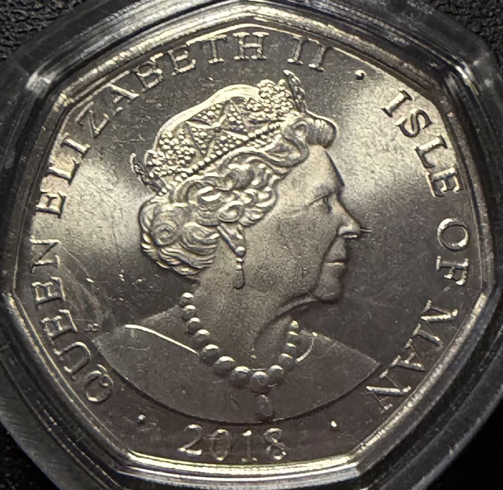 2018 Coronation 65th Oath 50p  coin collectible - Main Image 2