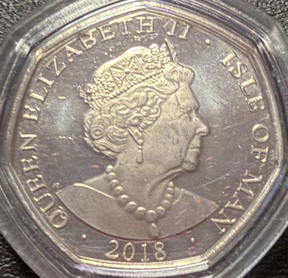 2018 Coronation 65th State Coach 50p  coin collectible - Main Image 2