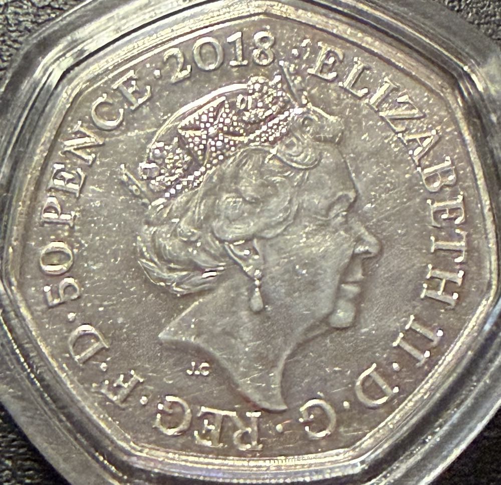 2018 Paddington At The Palace 50p  coin collectible - Main Image 2