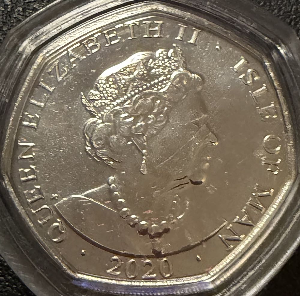 2020 Victory Letter I 50p  coin collectible - Main Image 2