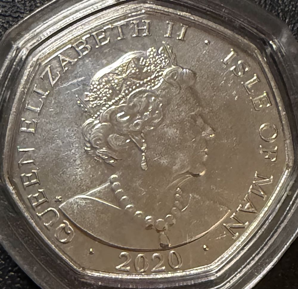 2020 Victory Letter C 50p  coin collectible - Main Image 2