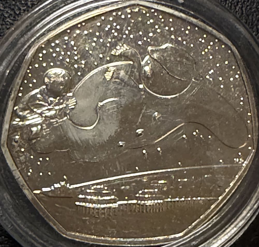 2024 ICG Brilliant Uncirculated Dragon Coin Ruthenium & Gold Edition 50¢ BU