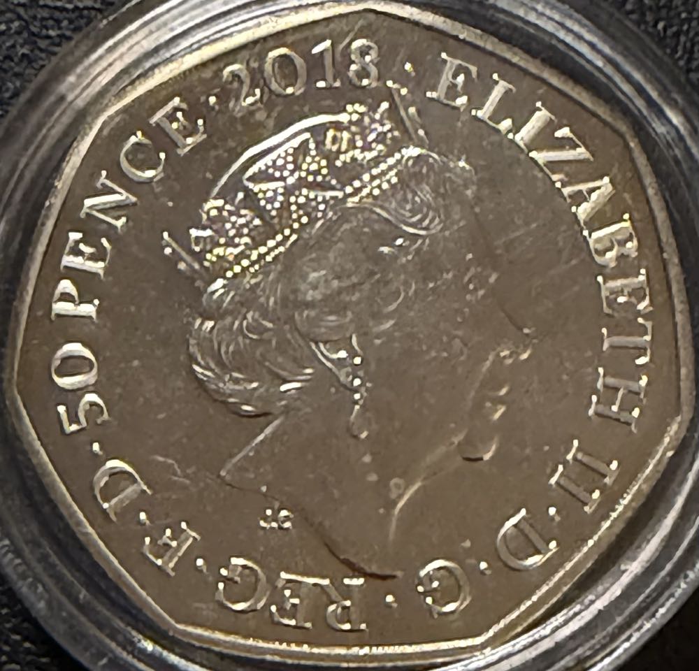 2018 The Snowman 50p  coin collectible - Main Image 2