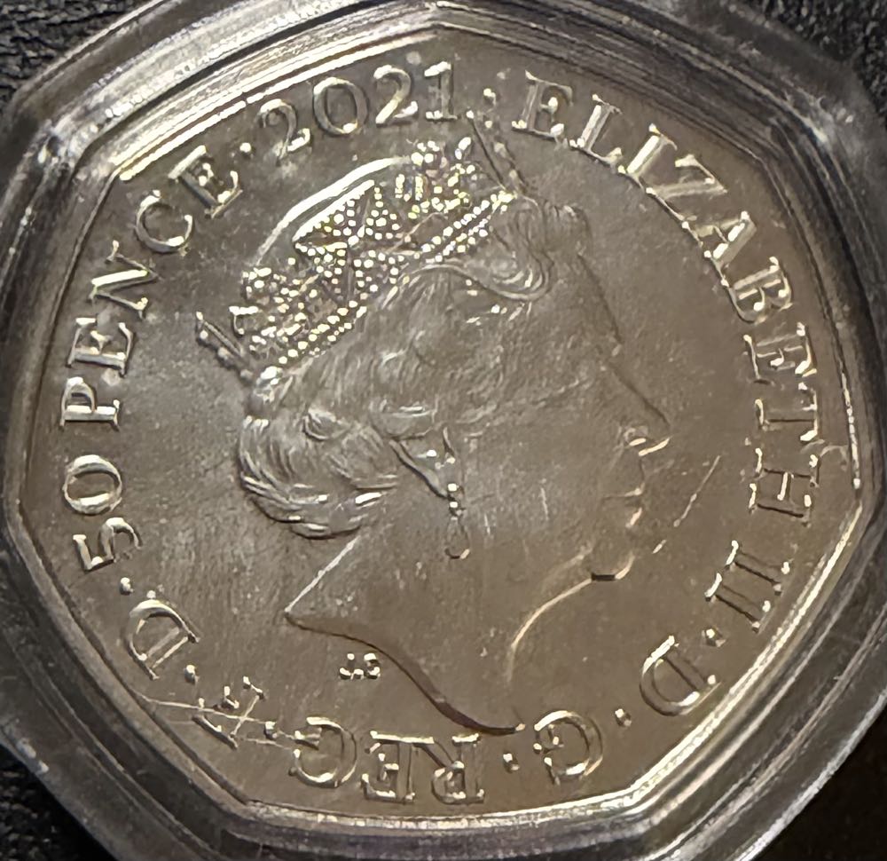 2021 The Snowman 50p  coin collectible - Main Image 2