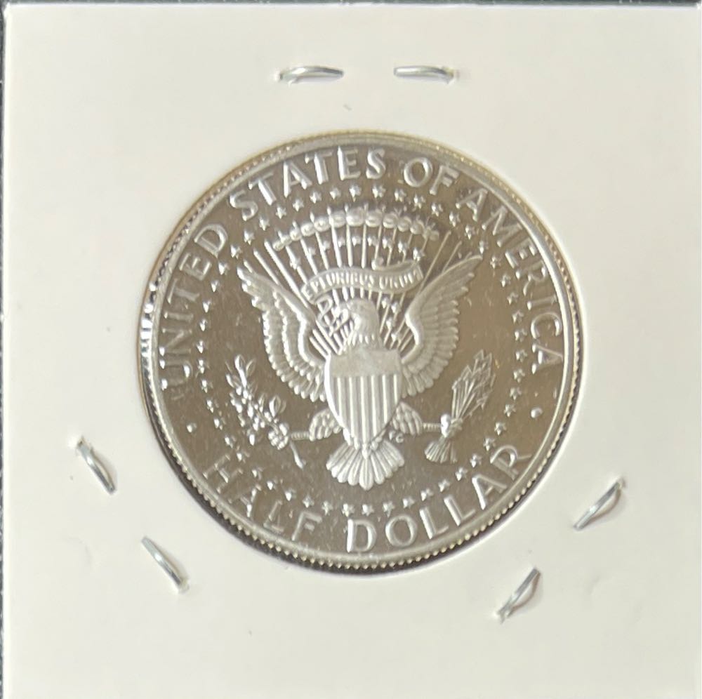 1993 S Kennedy Silver Proof Half Dollar  coin collectible - Main Image 2