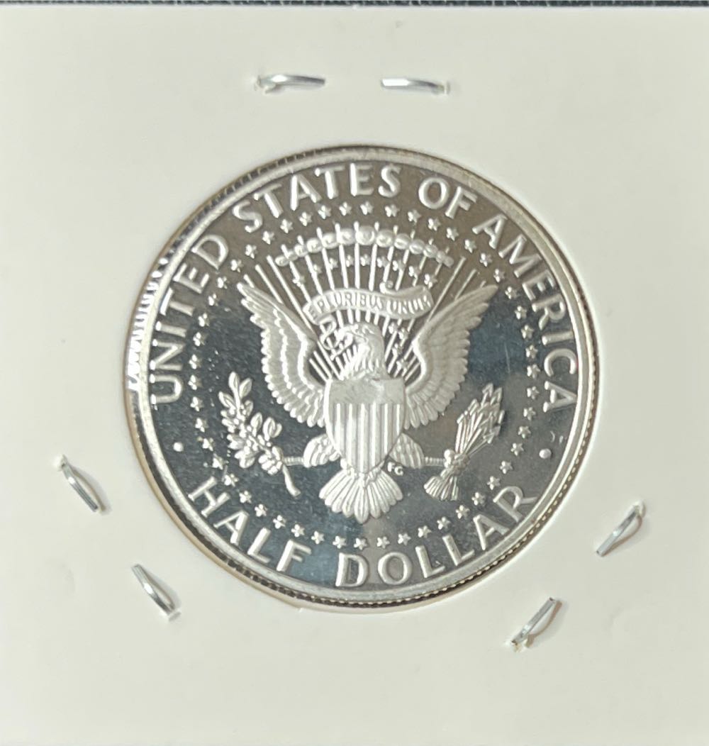 1994 S Kennedy Silver Proof Half Dollar  coin collectible - Main Image 2