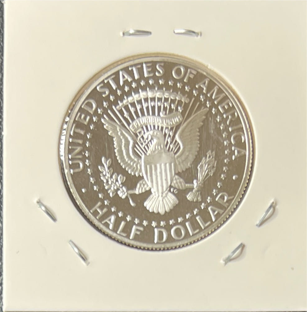 1997 S Kennedy Silver Proof Half Dollar  coin collectible - Main Image 2