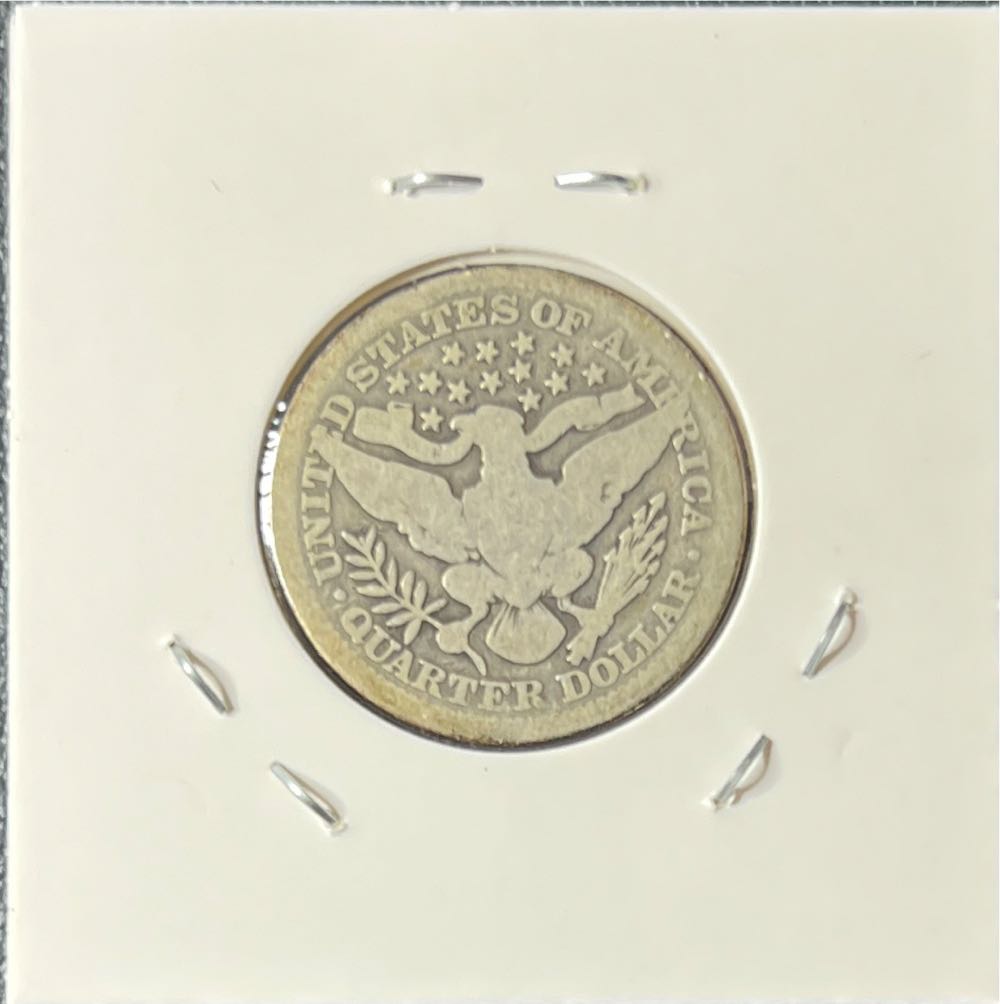 1913 Barber Quarter   coin collectible - Main Image 2