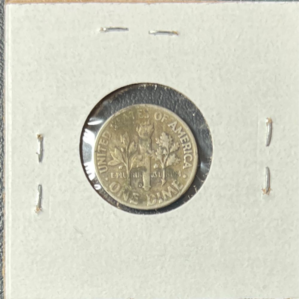 1951 D Roosevelt Dime  coin collectible - Main Image 2