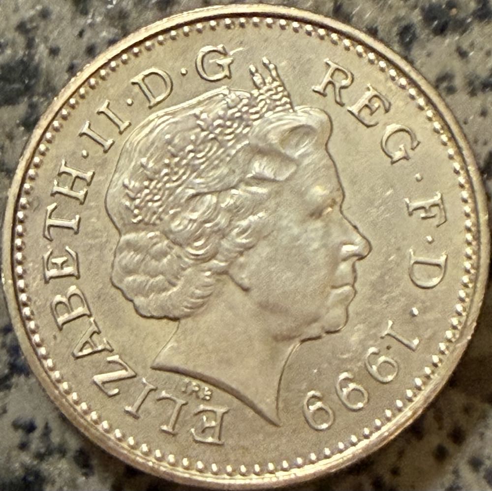 1999 Scottish Lion £1  coin collectible - Main Image 2