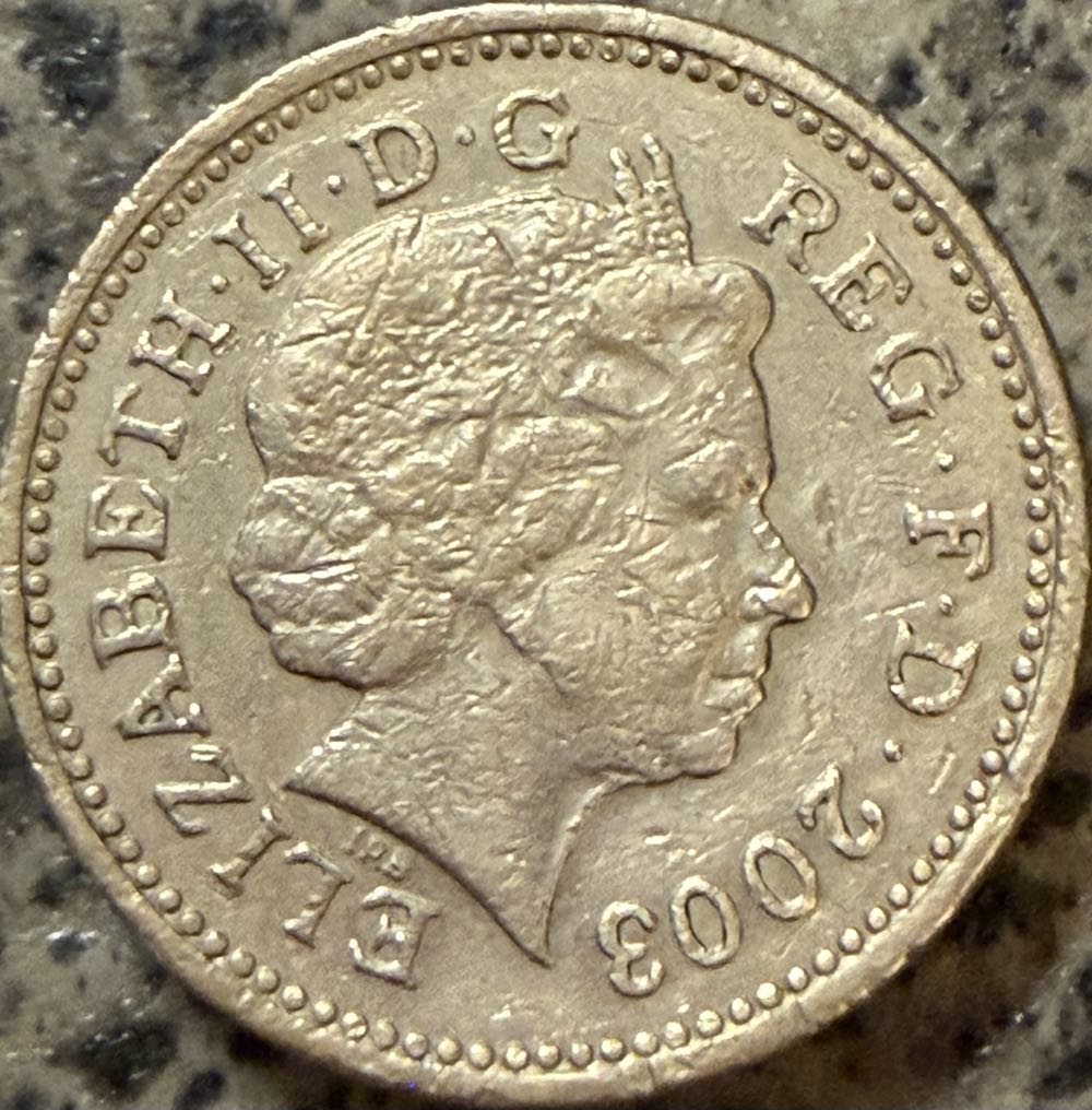 2003 Royal Coat Of Arms £1  coin collectible - Main Image 2