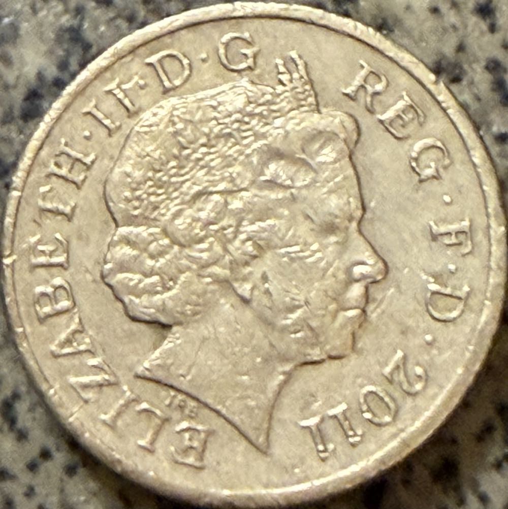 2011 Edinburgh £1  coin collectible - Main Image 2