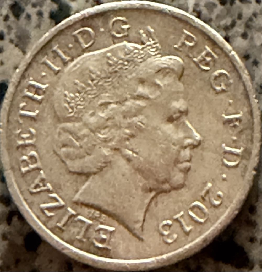 2013 England Oak And Rose £1  coin collectible - Main Image 2