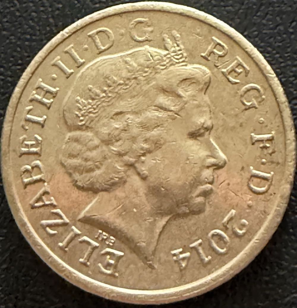 2014 Scotland Floral £1  coin collectible - Main Image 2