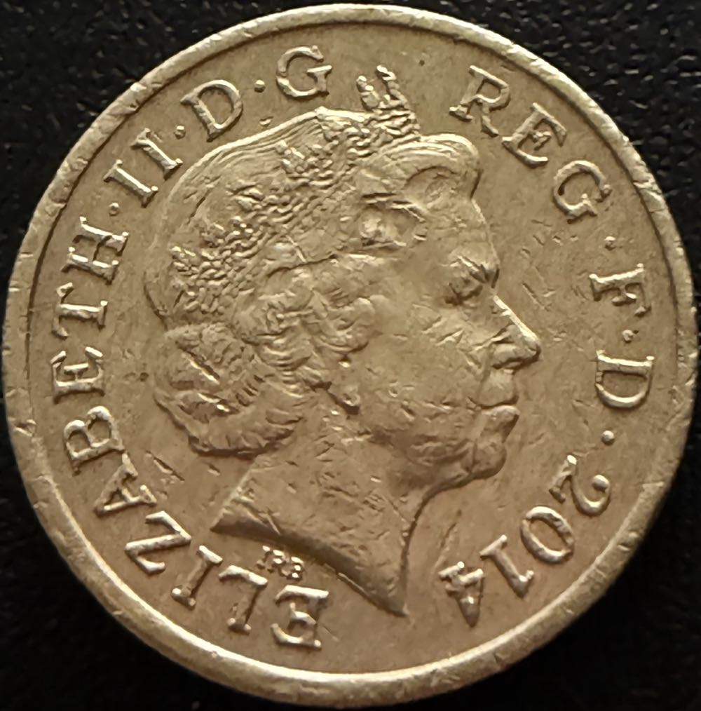 2014 Northern Ireland Flax And Shamrock £1  coin collectible - Main Image 2