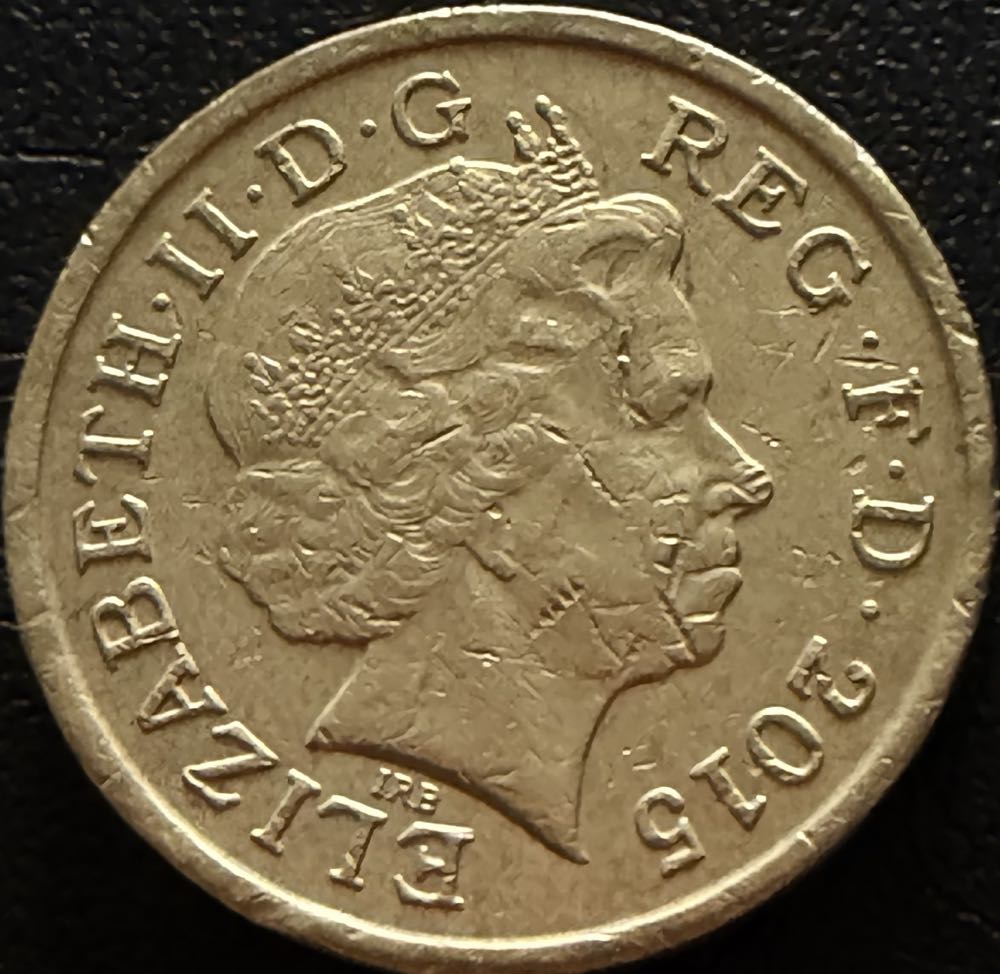 2015 Royal Shield Of Arms £1  coin collectible - Main Image 2