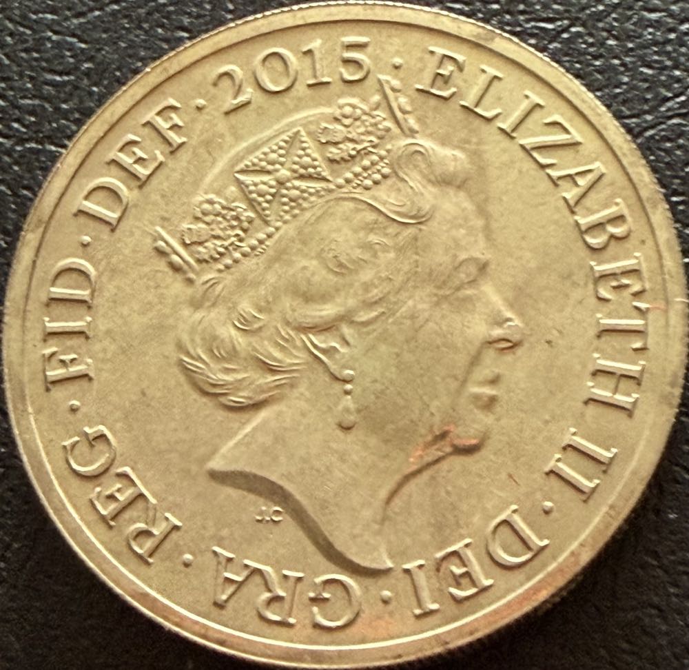 2015 Royal Shield Of Arms £1 (2)  coin collectible - Main Image 2