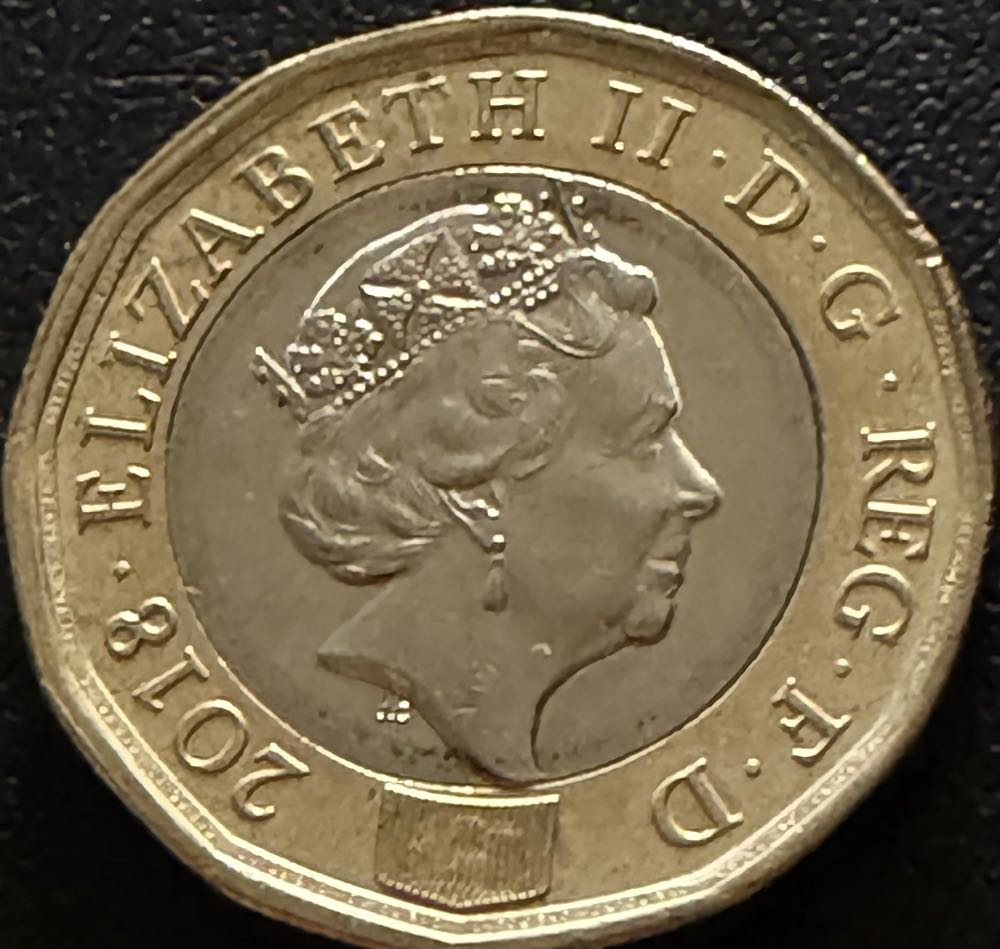 2018 Nations Of The Crown £1  coin collectible - Main Image 2