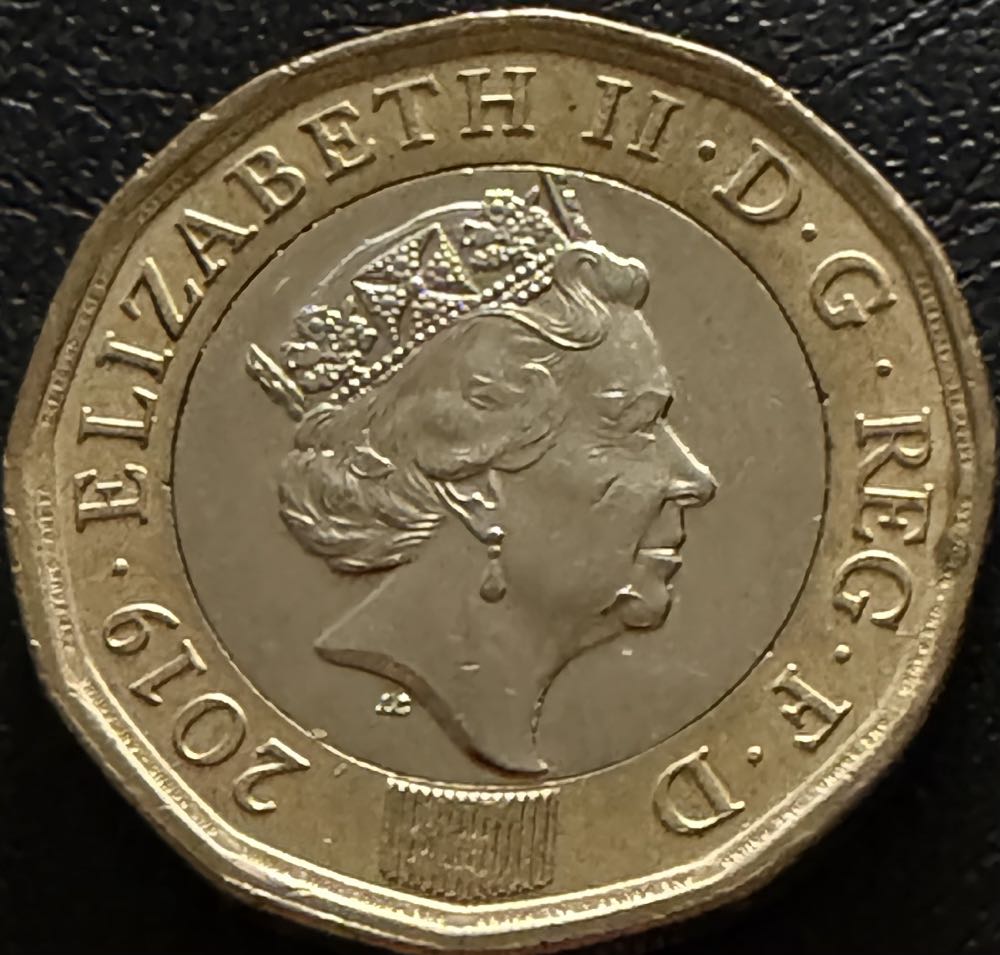 2019 Nations Of The Crown £1  coin collectible - Main Image 2