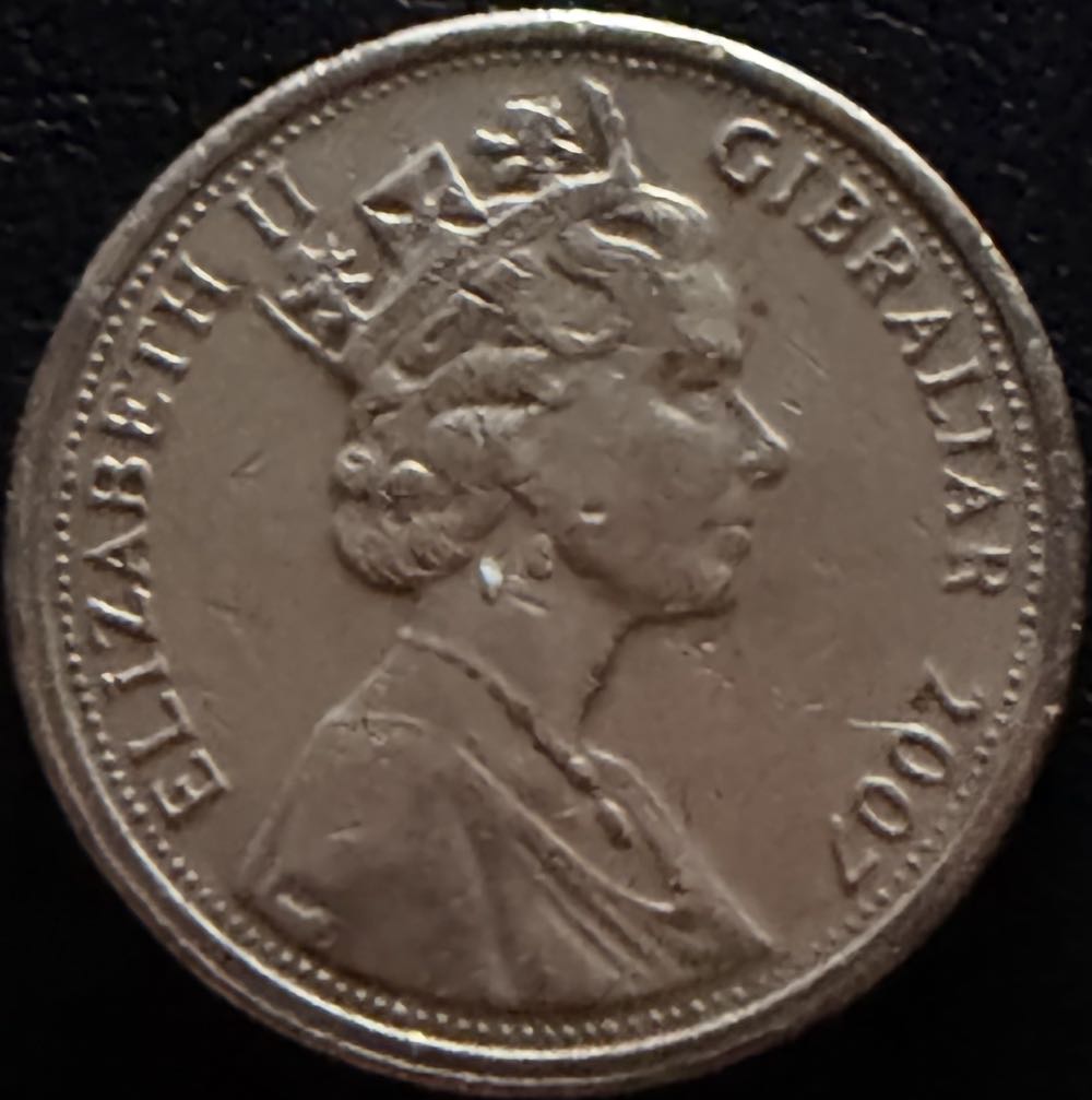 2007 Neanderthal Skull £1  coin collectible - Main Image 2