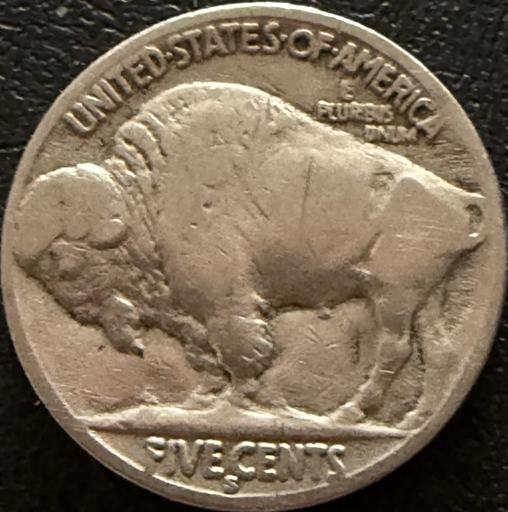 1936 Buffalo Nickel S  coin collectible - Main Image 2