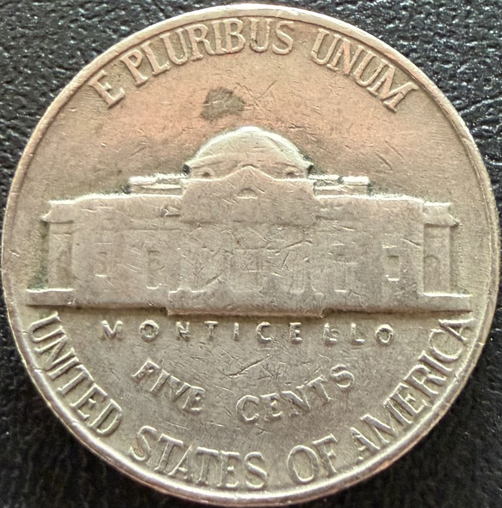 1956 Jefferson Nickel  coin collectible - Main Image 2