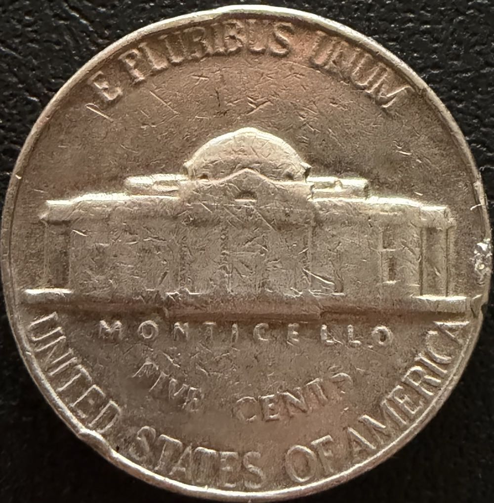 1964 Jefferson Nickel  coin collectible - Main Image 2