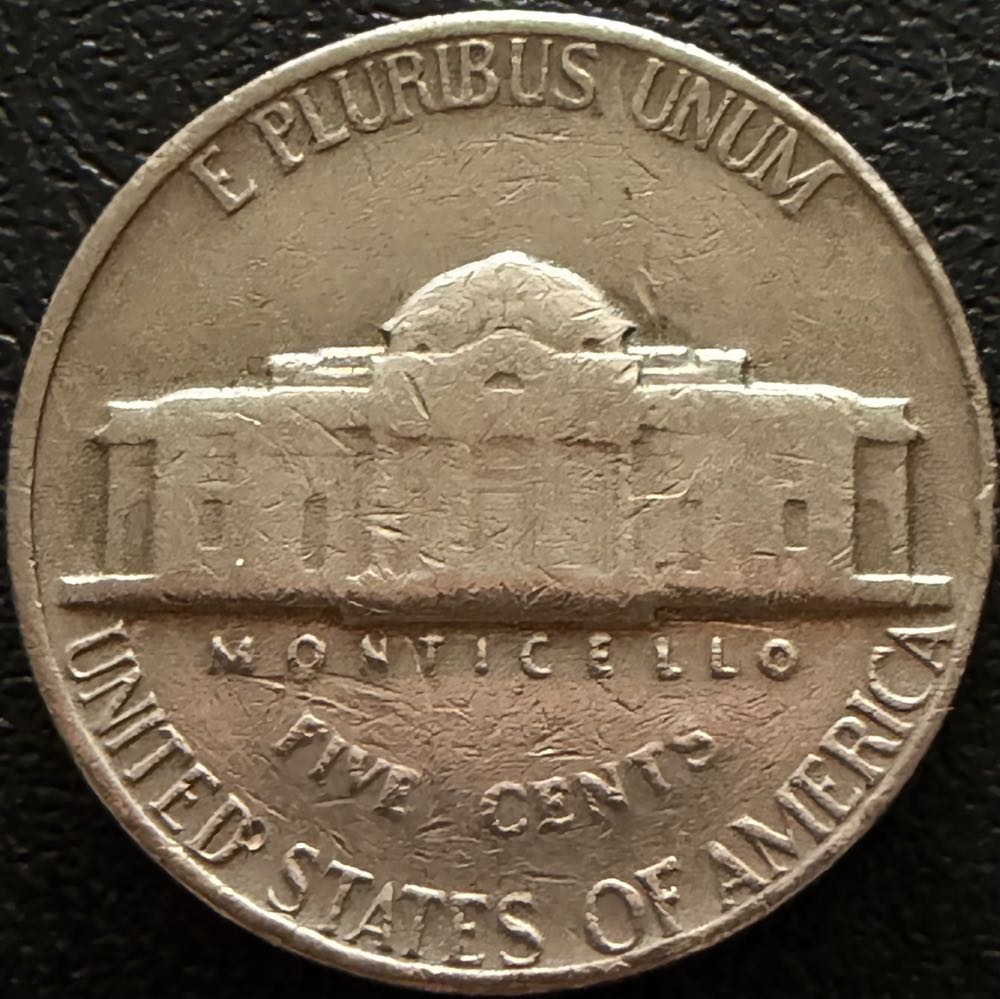 1966 Jefferson Nickel  coin collectible - Main Image 2