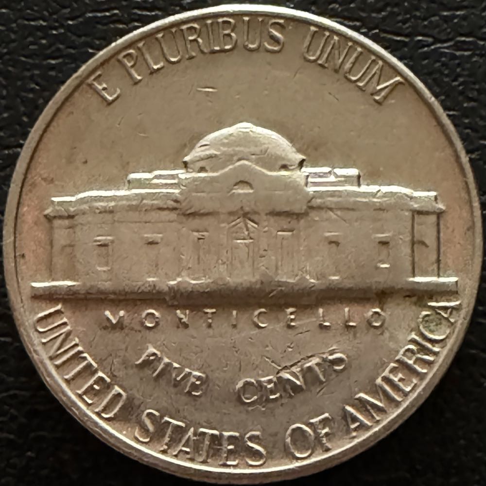 1969 Jefferson Nickel D  coin collectible - Main Image 2