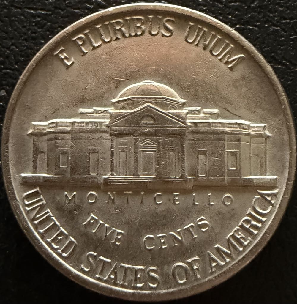 1983 Jefferson Nickel P   coin collectible - Main Image 2