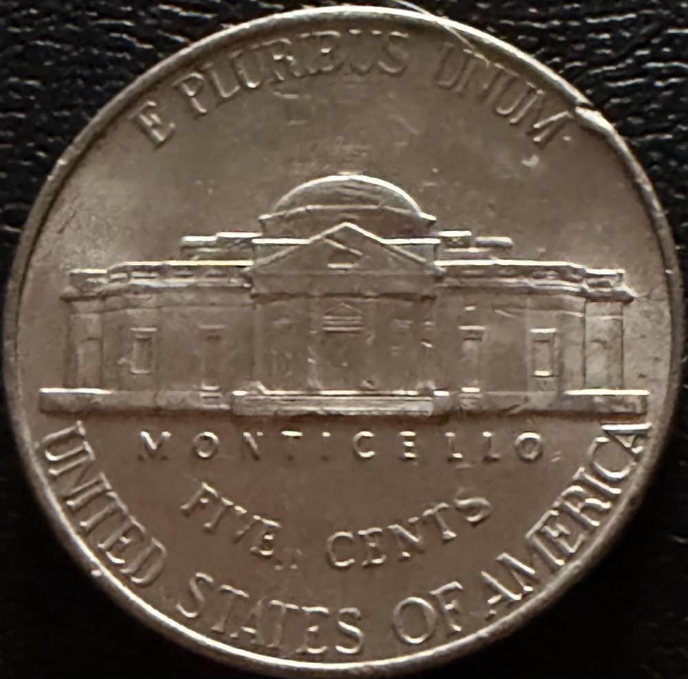 2001 Jefferson Nickel P  coin collectible - Main Image 2