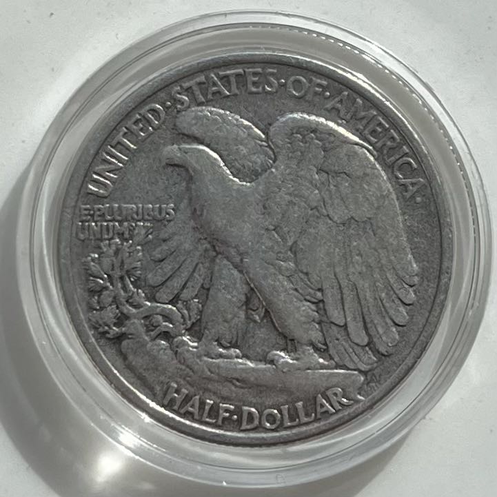 Walking Liberty Half Dollar  coin collectible - Main Image 2