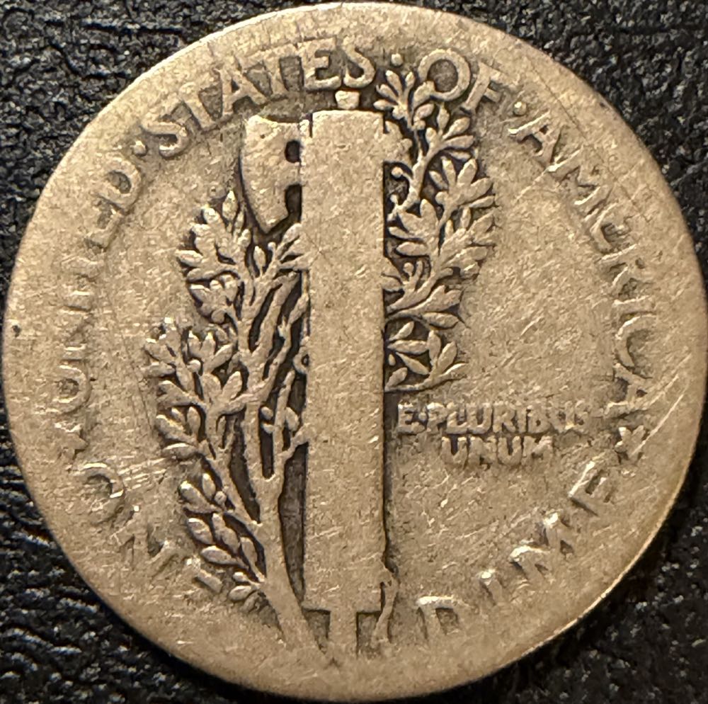1917 Liberty Head Dime  coin collectible - Main Image 2