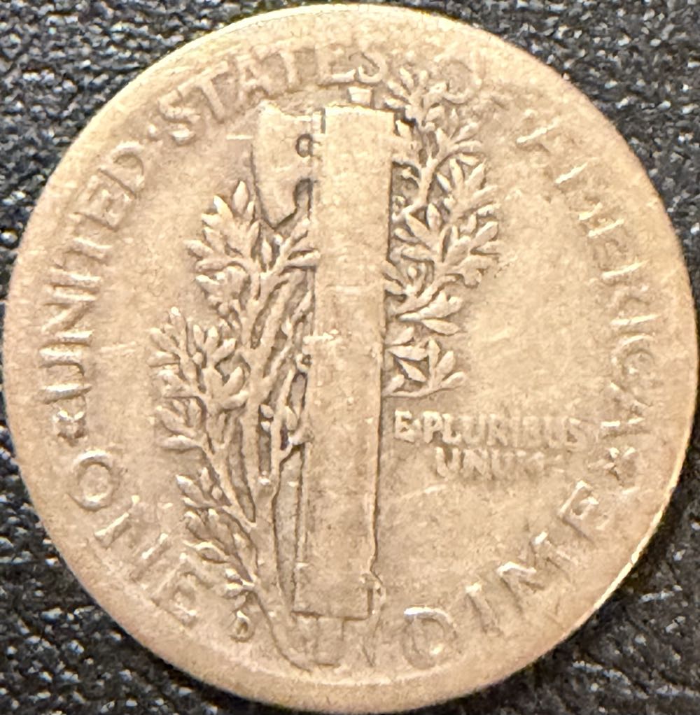 1944 Liberty Head Dime  coin collectible - Main Image 2