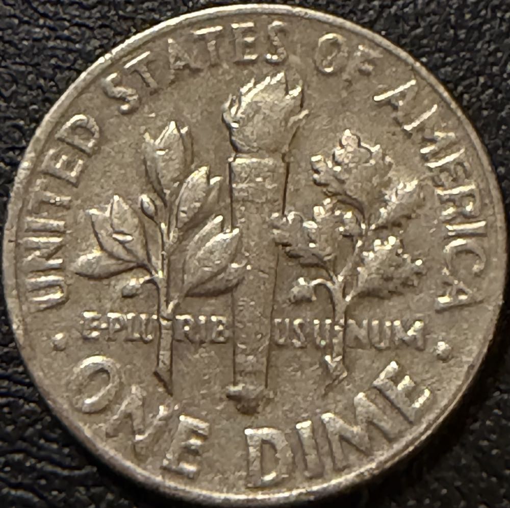 1965 Roosevelt Dime  coin collectible - Main Image 2