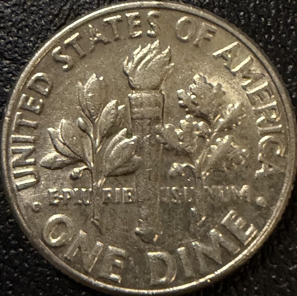 1979 Roosevelt Dime D  coin collectible - Main Image 2