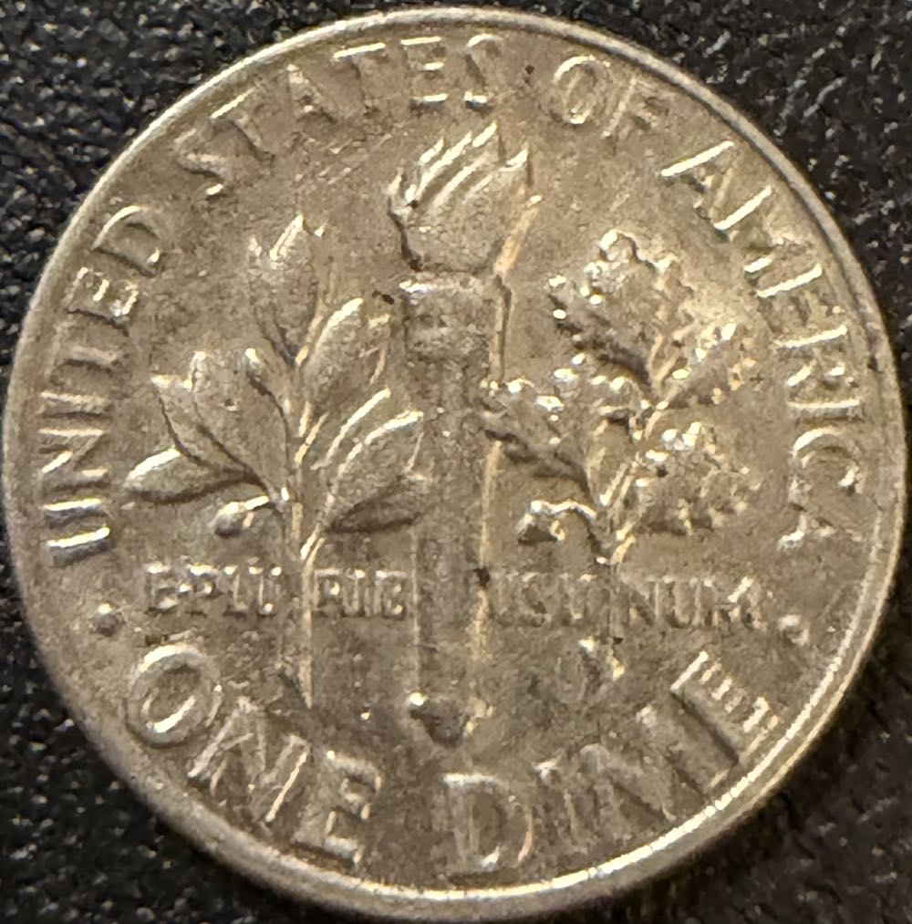 1980 Roosevelt Dime P  coin collectible - Main Image 2