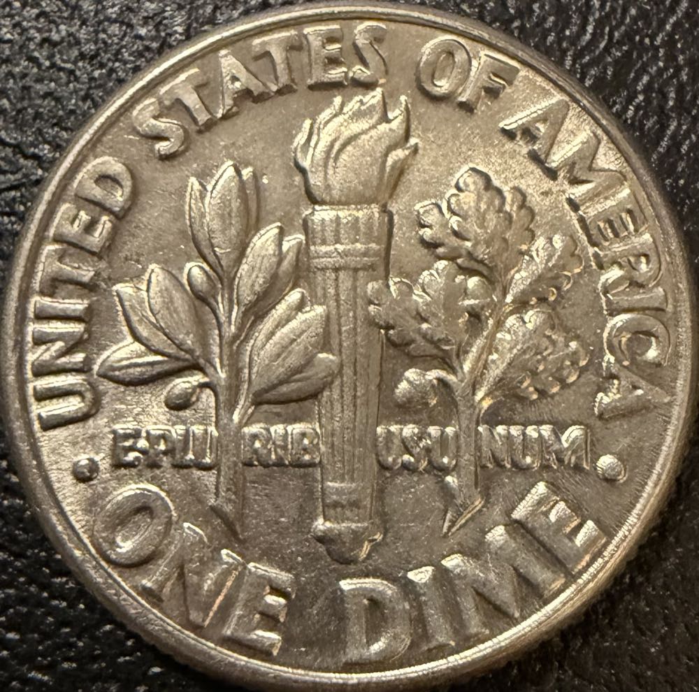 1984 Roosevelt Dime D  coin collectible - Main Image 2